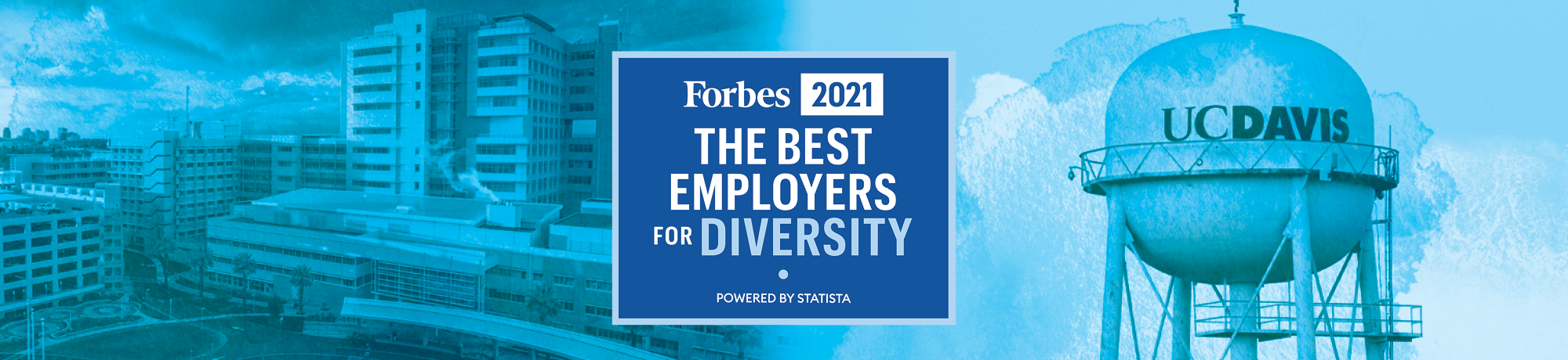 Forbes 2021 Best Employers for Diversity banner image.