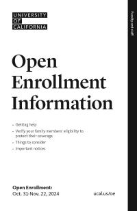 Open Enrollment booklet cover - click image to download